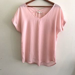 PINK ROSE very pretty ‘Summer Top Medium Polyester